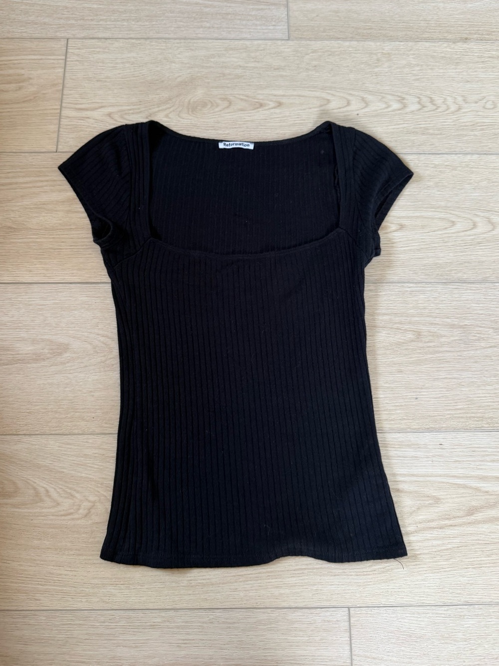 Reformation Bardot Knit Top